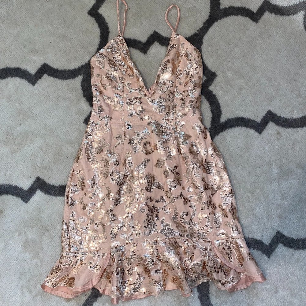 Hello Molly Pink Glam Dress